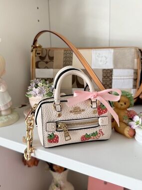 Coach Cherry Rowan charm